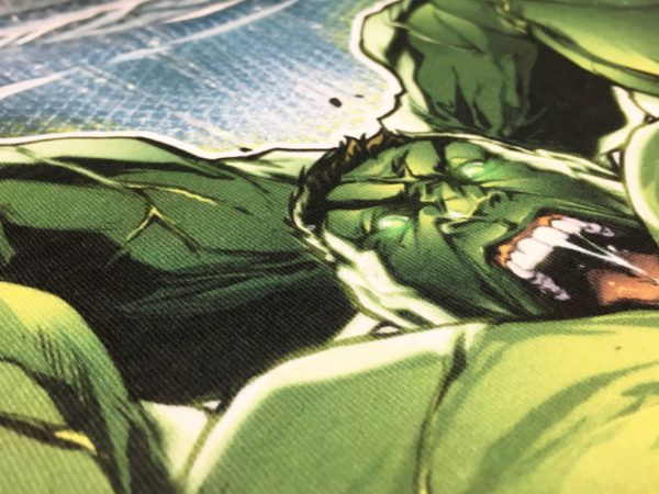 Sublimation printing hulk t-shirt