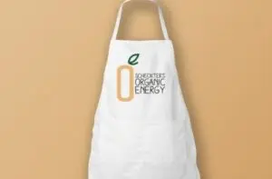 Personalised aprons for Scheckters Organic Personalised aprons for Scheckters Organic