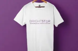 Printed work shirts for Bright Star business event Printed work shirts for Bright Star business event