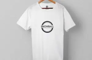 Snowball Church get noticed in their printed t-shirts Snowball Church get noticed in their printed t-shirts