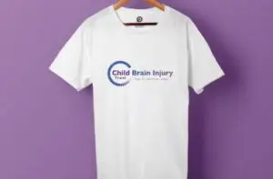 Printed t-shirt for The Child Brain Injury Trust's Fundraising event Printed t-shirt for The Child Brain Injury Trust's Fundraising event