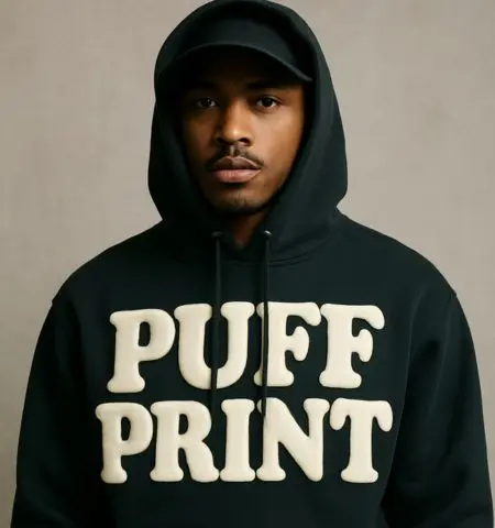 Puff Print Hoodies