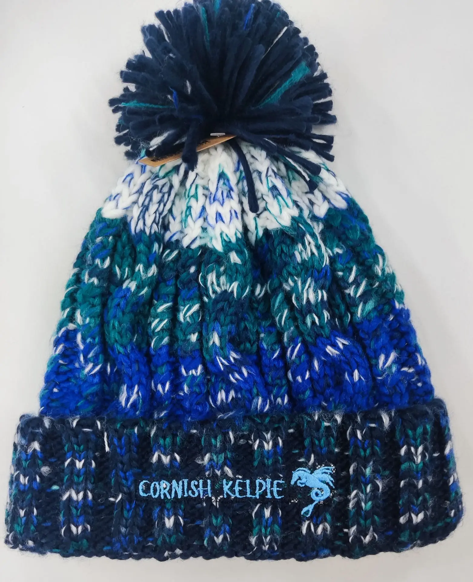 embroidered beanie
