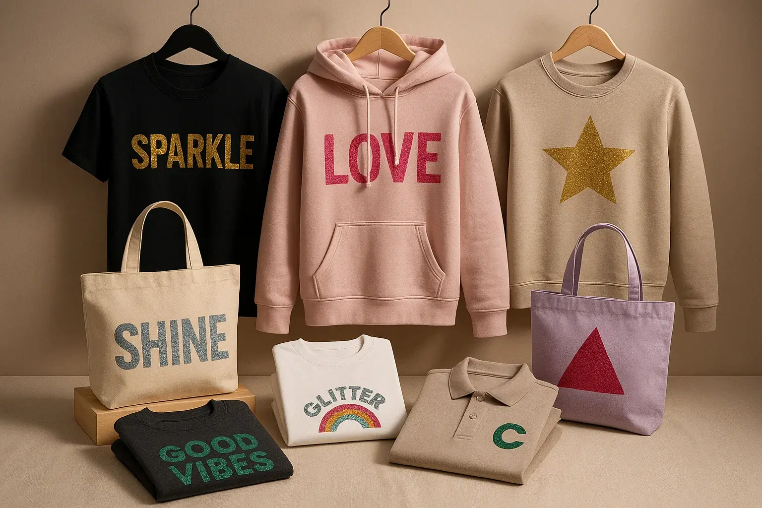 Glitter Vinyl Printing