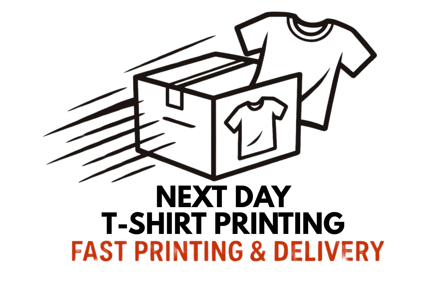 Next Day T-shirt Printing - Garment Printing