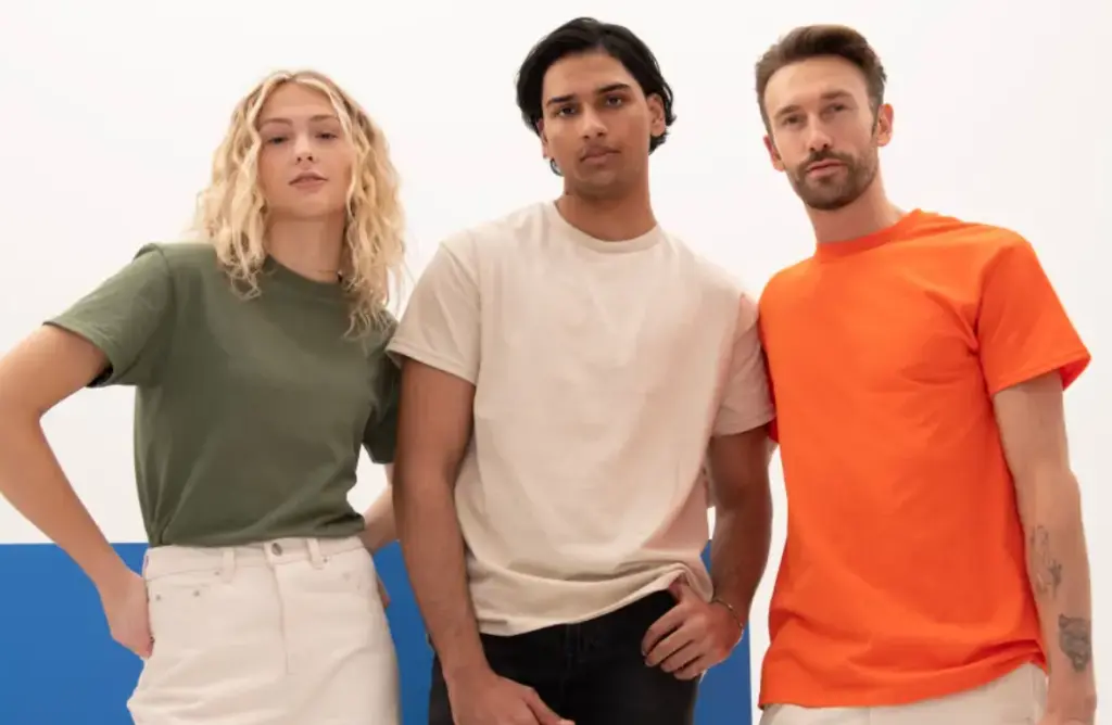 personalised clothing with Gildan