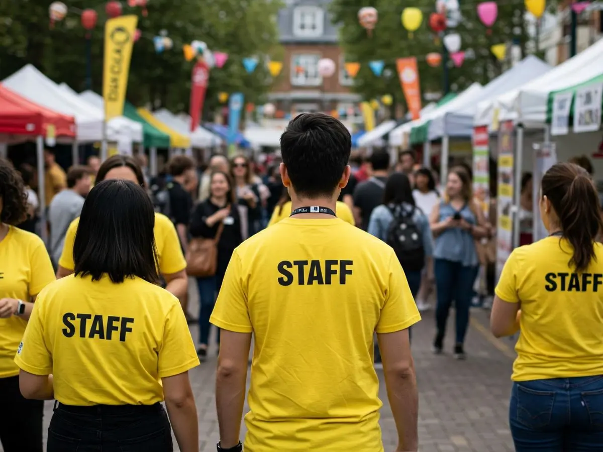 custom clothing for event organisers