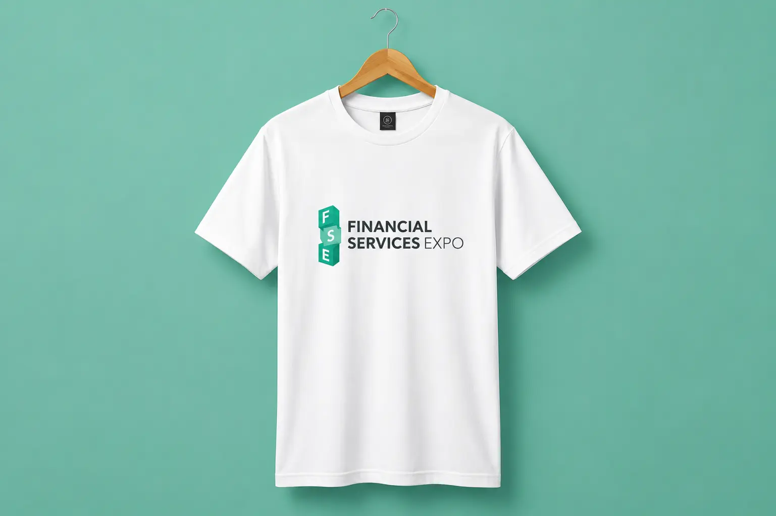 Branded merchandise for Financial Services expo 
