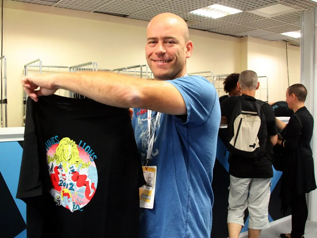 Printed event t-shirt for Cannes Lions, by Garment Printing