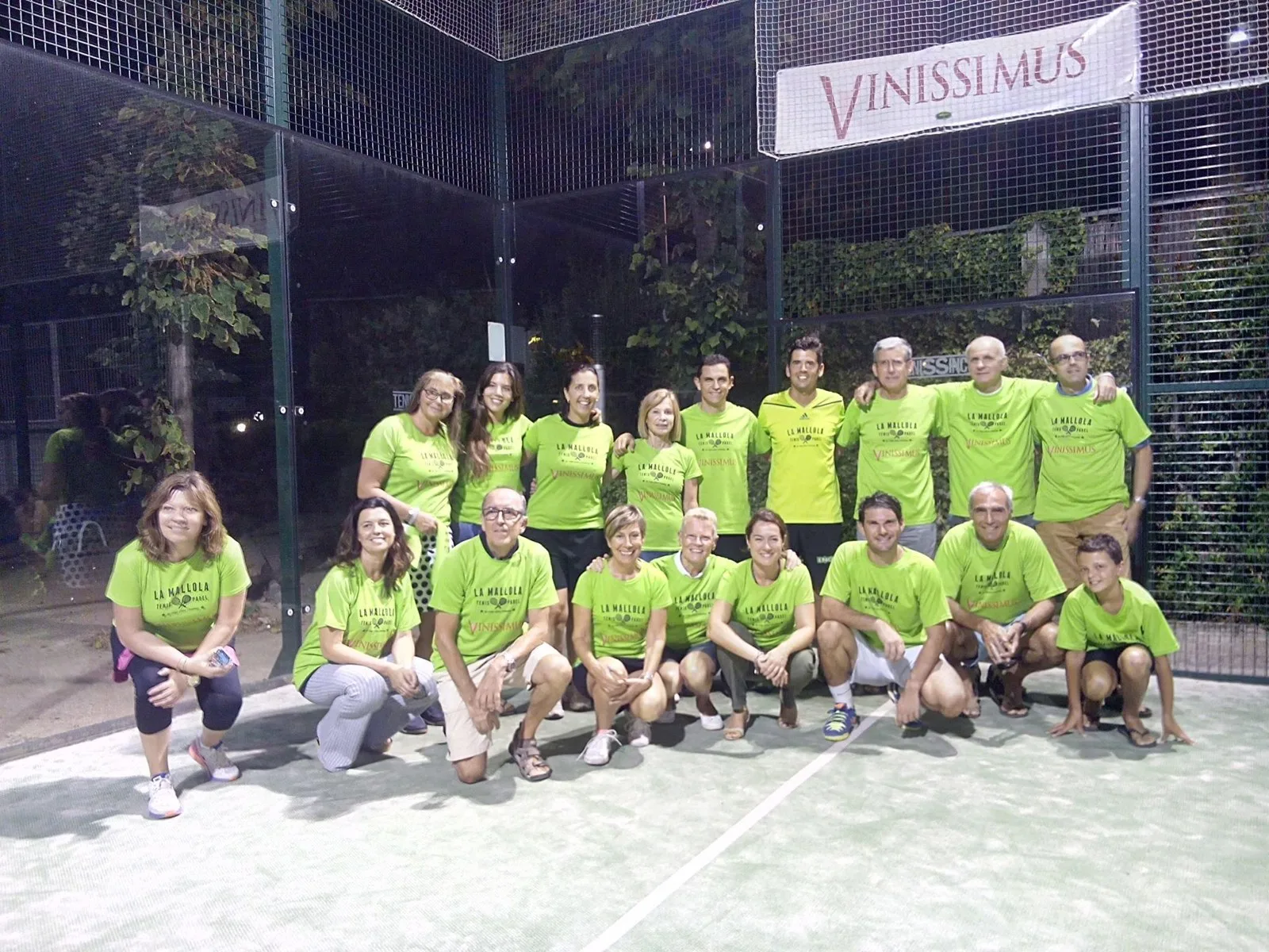 Tennis & padel school · team t-shirts