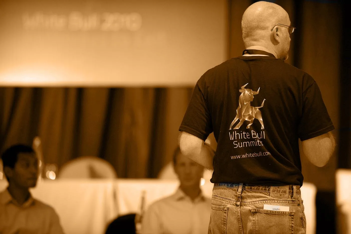 White Bull Summit · printed conference t-shirt
