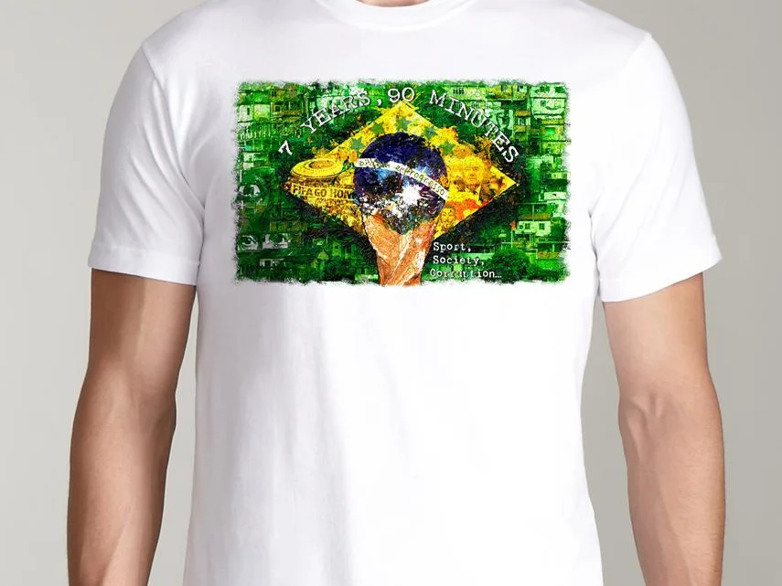 DTG printed garment for 7 Years, 90 Minutes