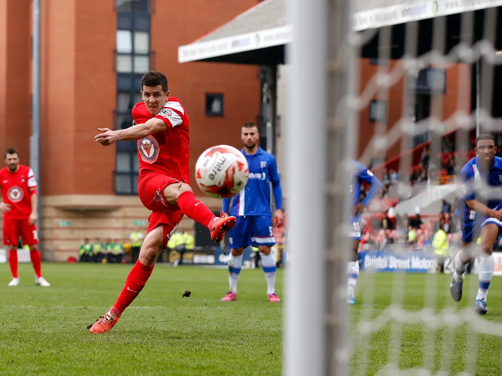 Leyton Orient players in the printed matchday kit