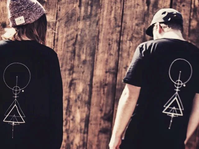 Show Us Mountains printed sweatshirts and tote bags