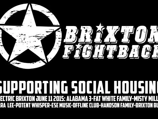 Brixton Fightback screen printed T-shirt