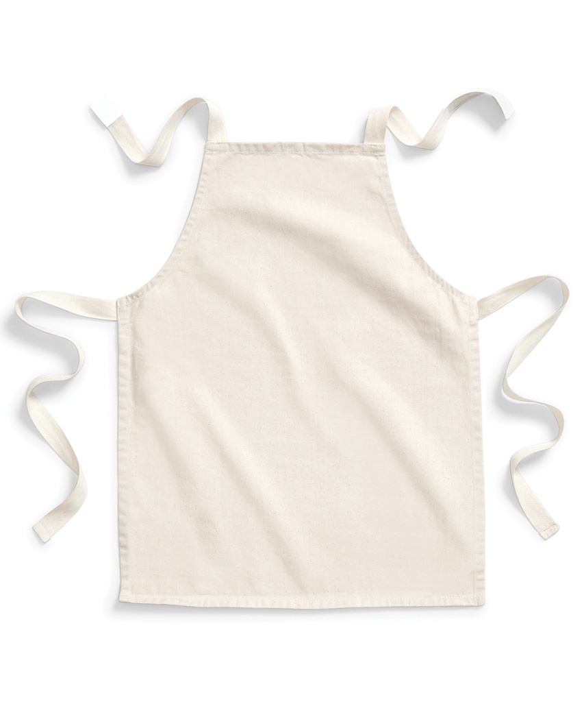 Fairtrade cotton junior craft apron WM362
