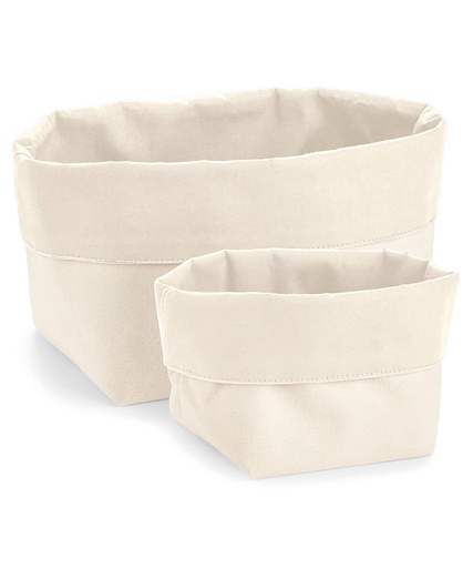 [WM572NATUM] Reversible canvas organiser WM572 (Natural, M)