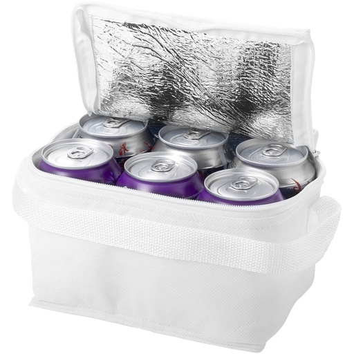 [10018201] White (Spectrum 6-can cooler bag 4L) 