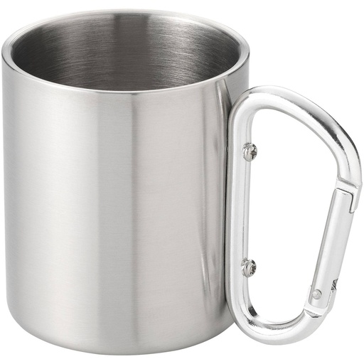 [19538304] Alps 200 ml insulated mug with carabiner