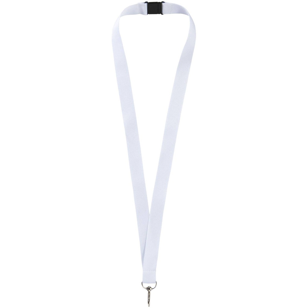 Lago lanyard with break-away closure