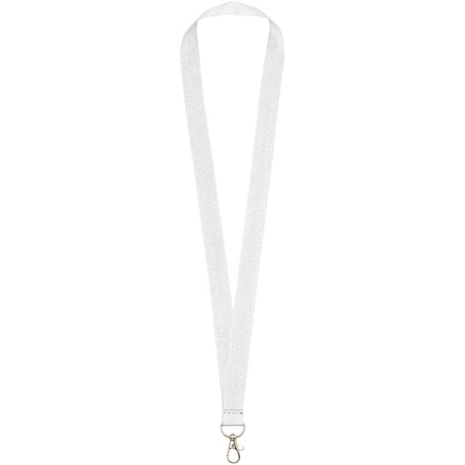 [10250702] Impey lanyard with convenient hook (White)