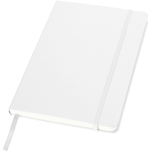 [10618105] Classic A5 hard cover notebook (White)
