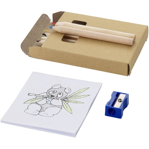 [10621800] Streaks 8-piece colouring set