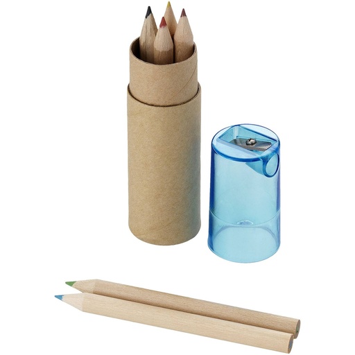 [10622000] Blue (Kram 6-piece coloured pencil set) 