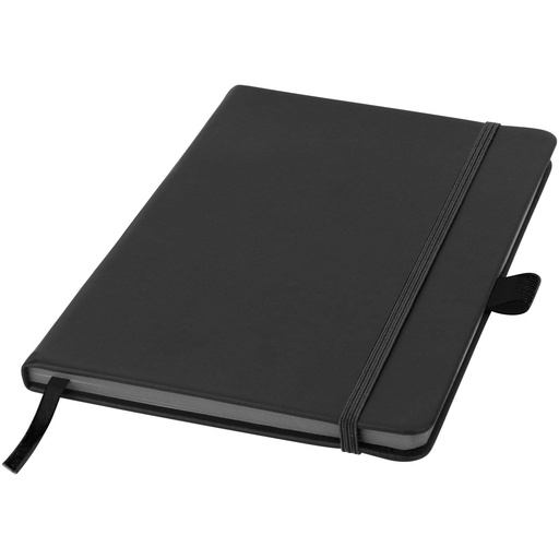 [10690700] Solid black (Colour-edge A5 hard cover notebook) 