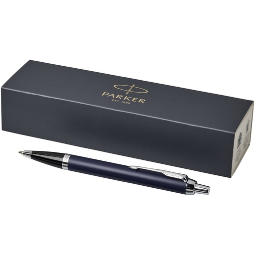 [10702104] Parker IM ballpoint pen (blue ink) 107021 (Blue/Silver)