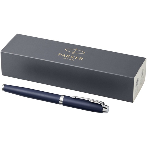 [10702304] Blue/Silver (Parker IM rollerball pen (black ink) 107023) 
