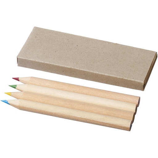 [10706600] Tullik 4-piece coloured pencil set