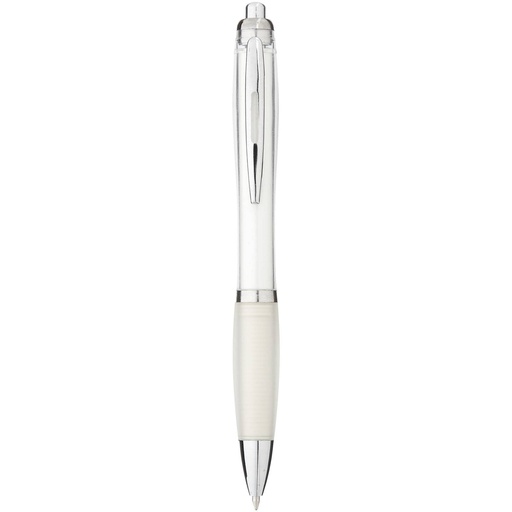 [10707800] White (Nash ballpoint pen coloured barrel and grip (blue ink)) 