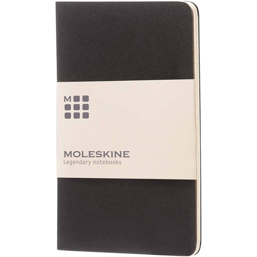 [10716000] Moleskine Cahier Journal PK - ruled (Solid black)