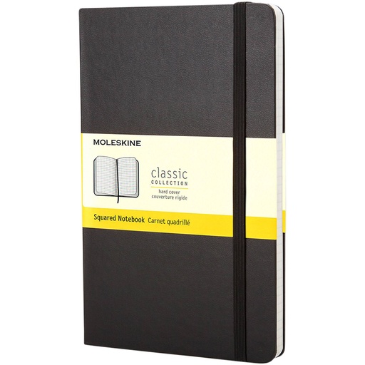 [10717500] Moleskine Classic PK hard cover notebook - squared