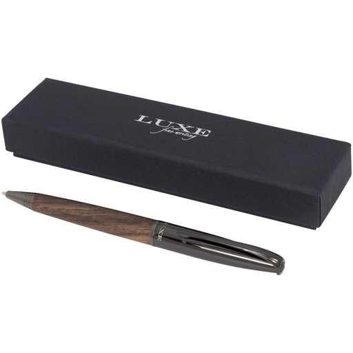 [10729100] [10729100] [10729100] Loure wood barrel ballpoint pen (black ink) | 107291