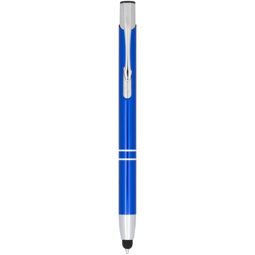 [10729805] Royal Blue (Moneta anodized aluminium click stylus ballpoint pen (blue ink)) 