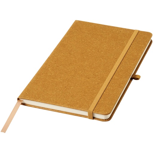[10757516] Atlana leather pieces notebook (Brown)