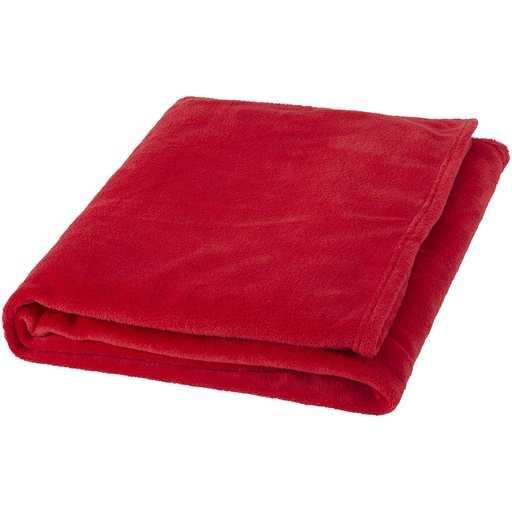[11281021] Bay extra soft coral fleece plaid blanket (Red)