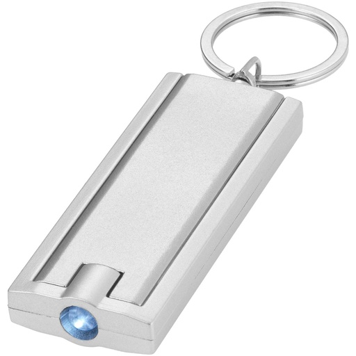 [11801203] Silver (Castor LED keychain light | 118012) 