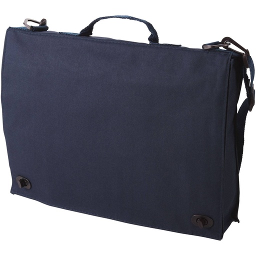[19546621] Navy (Santa Fe 2-buckle closure conference bag 6L) 