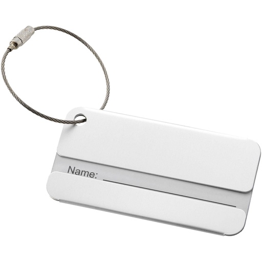 [19544318] Discovery luggage tag (Silver)
