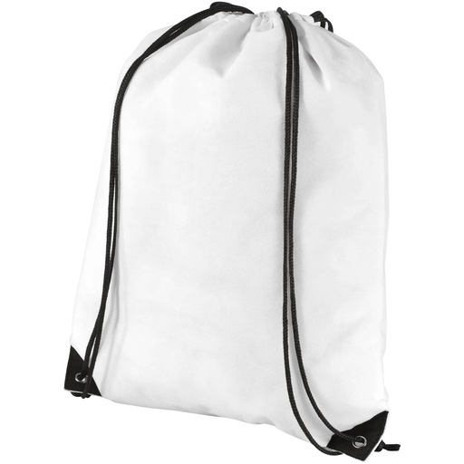 [11961900] White (Evergreen non-woven drawstring bag 5L) 