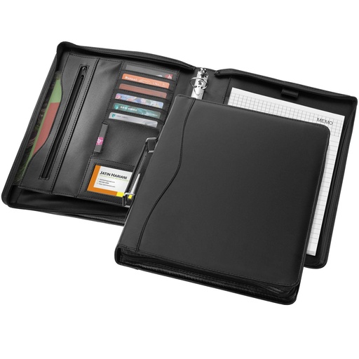 [19549300] Ebony A4 briefcase portfolio