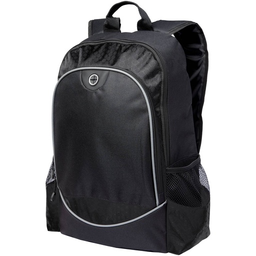 [12009300] Solid black (Benton 15" laptop backpack 15L) 
