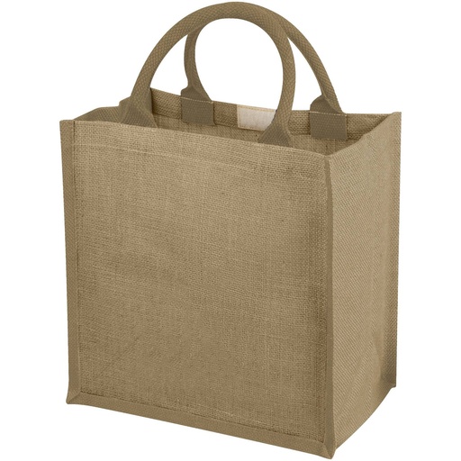 [12013400] Natural (Chennai jute tote bag 16L) 