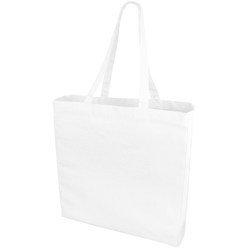 [12013505] White (Odessa 220 g/m² cotton tote bag 13L) 