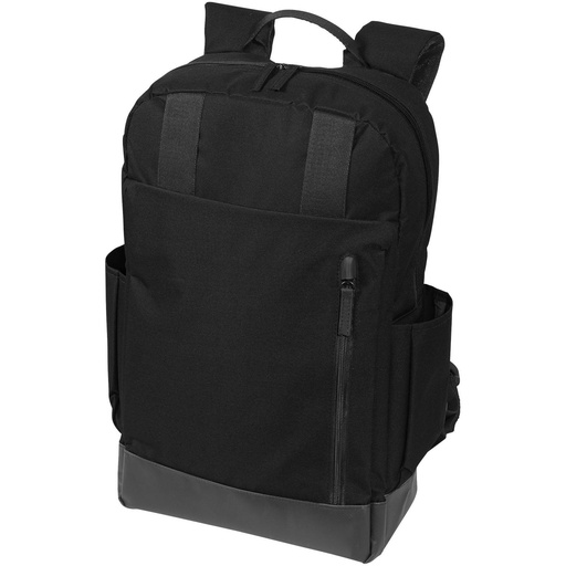 [12023300] Solid black (Compu 15.6" laptop backpack 14L) 