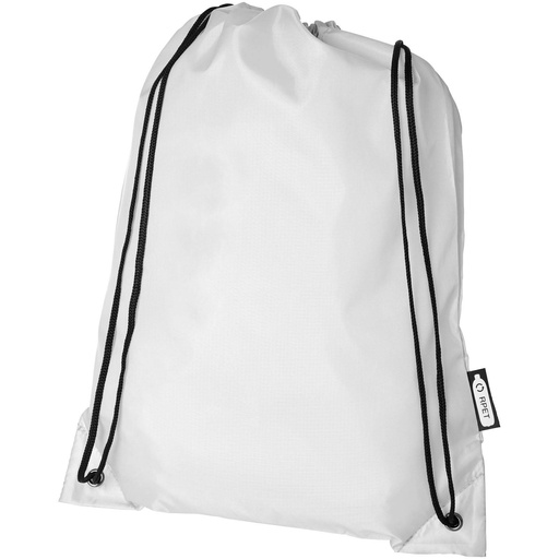 [12046104] White (Oriole RPET drawstring bag 5L | 120461) 