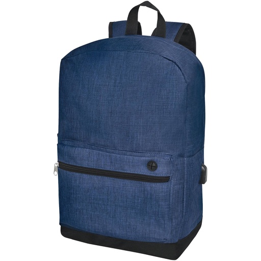 [12051111] Hoss 15.6" business laptop backpack 16L (Heather Navy)